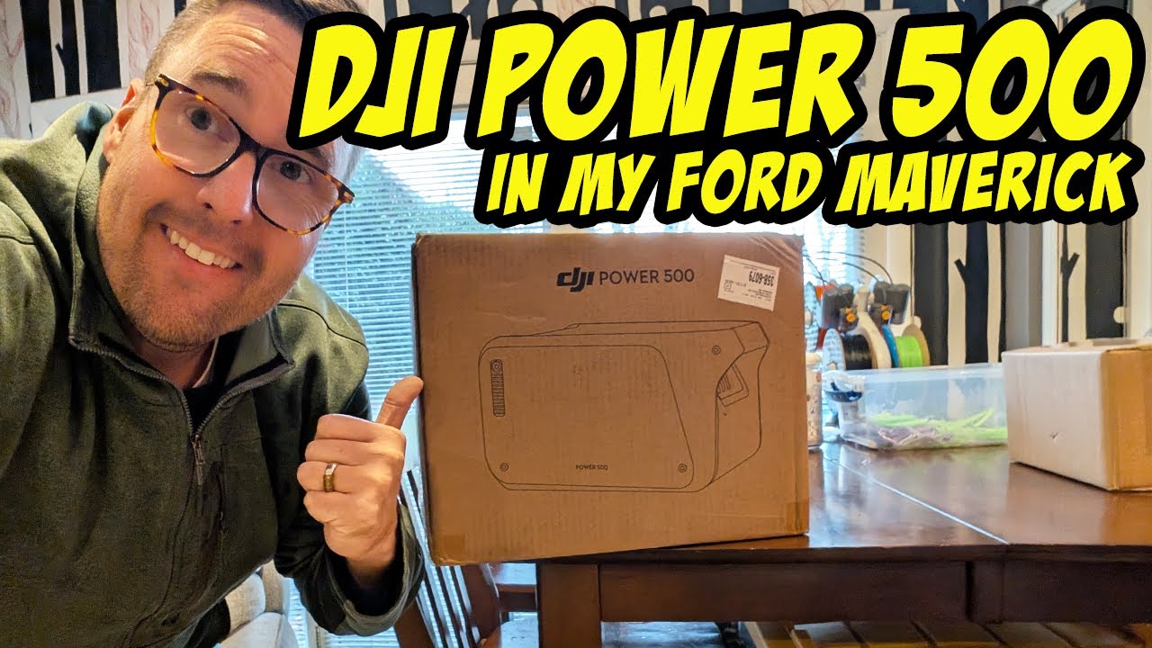 DJI Power 500 + Car Combo Kit = Mobile Power Anywhere!