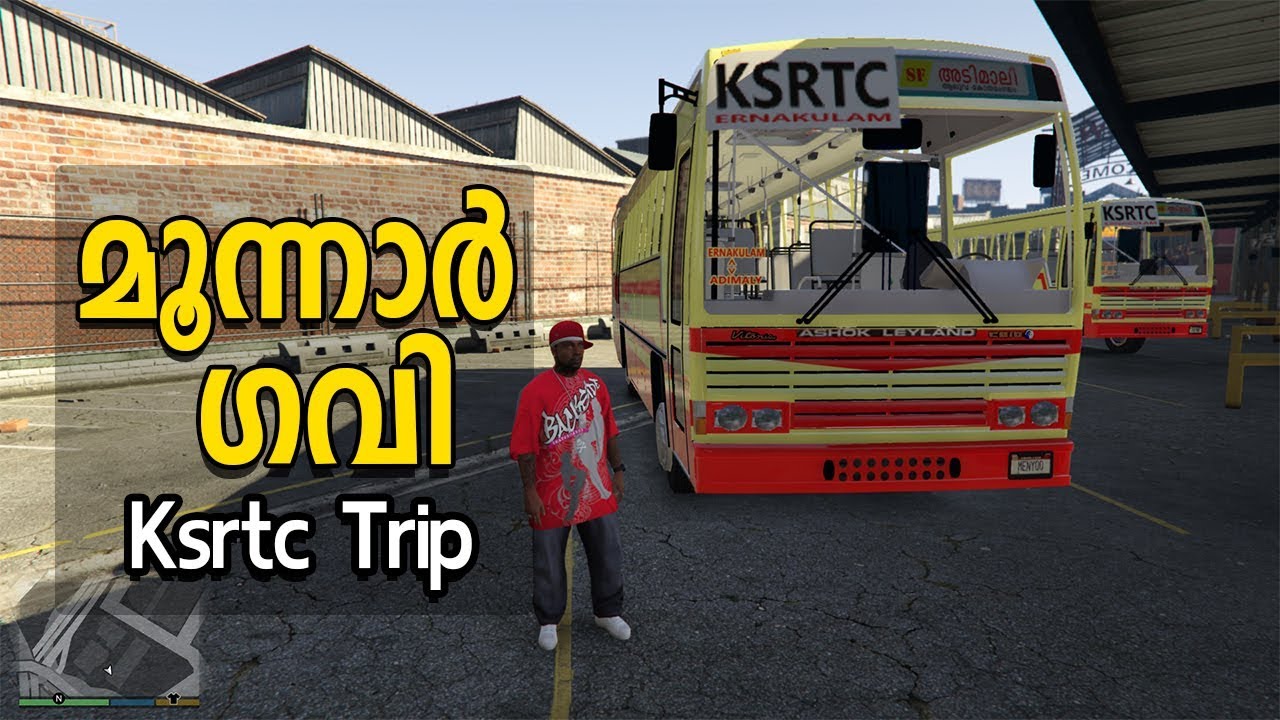 അടിമാലി വഴി മൂന്നാർ trip on Gta 5 With ഡൈബർ സുഗുവണ്ണൻ 😍😘 Ksrtc on Gta 5