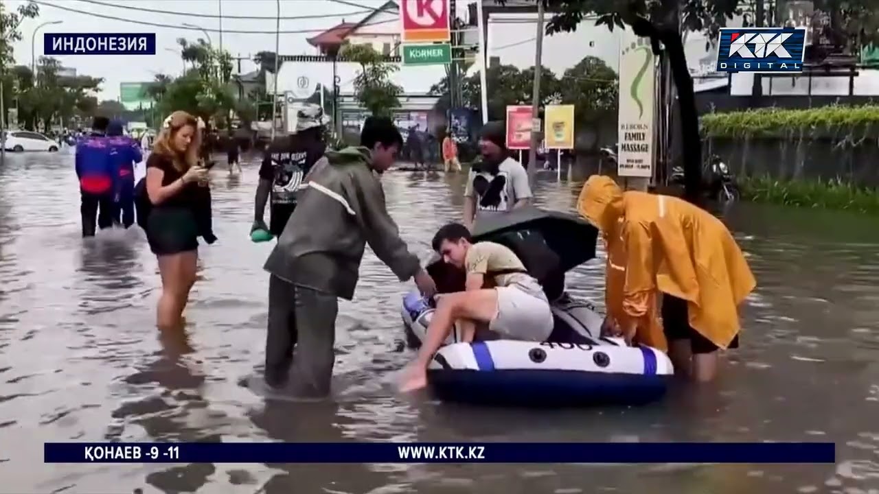 Индонезияның Бали аралын су басты
