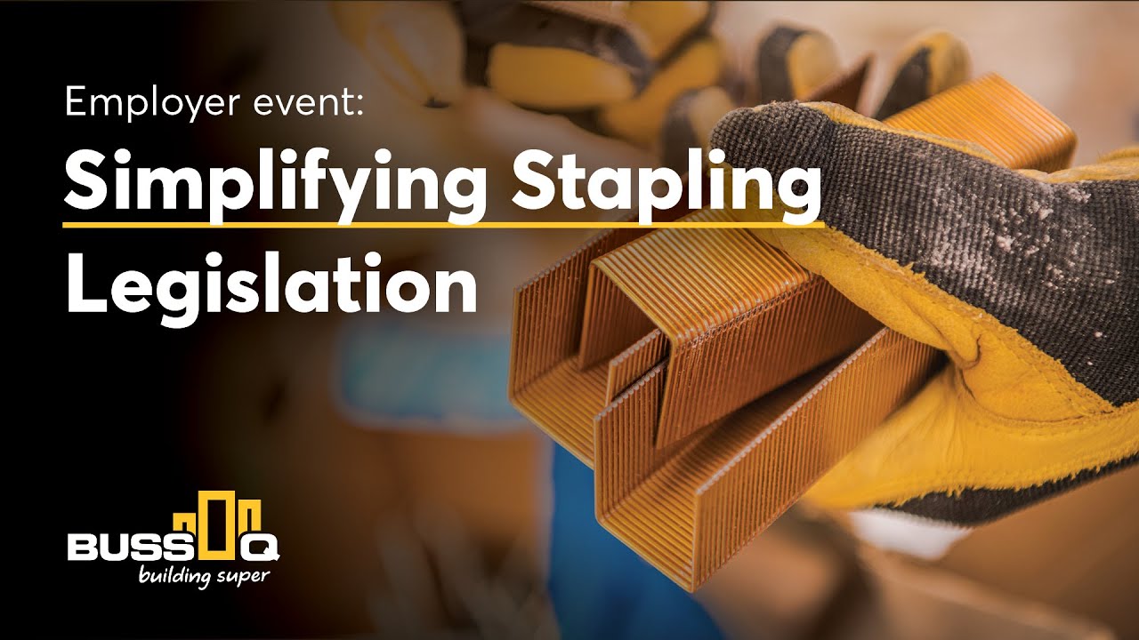 BUSSQ Simplifying Stapling Legislation webinar