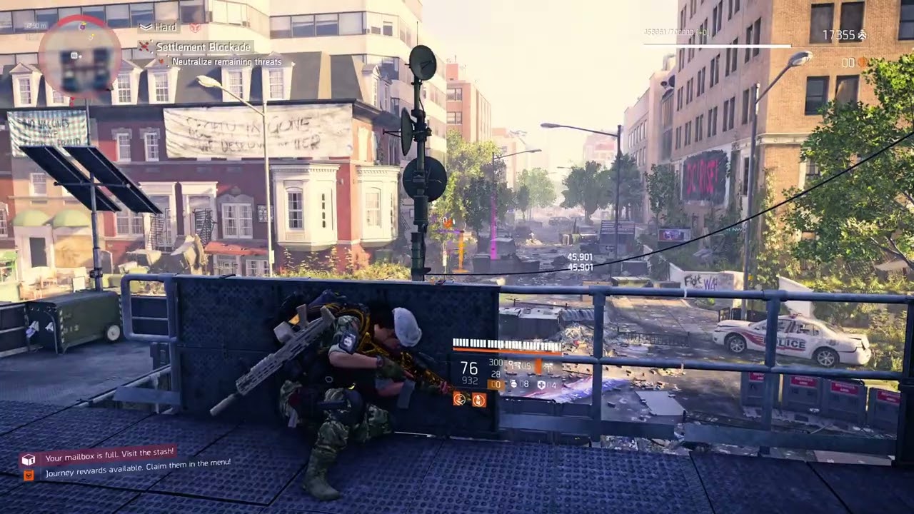 Tom Clancy's The Division® 2 - Campus settlement blockade lift in SOLO 02 (Invaded Mission 2026 1.0)