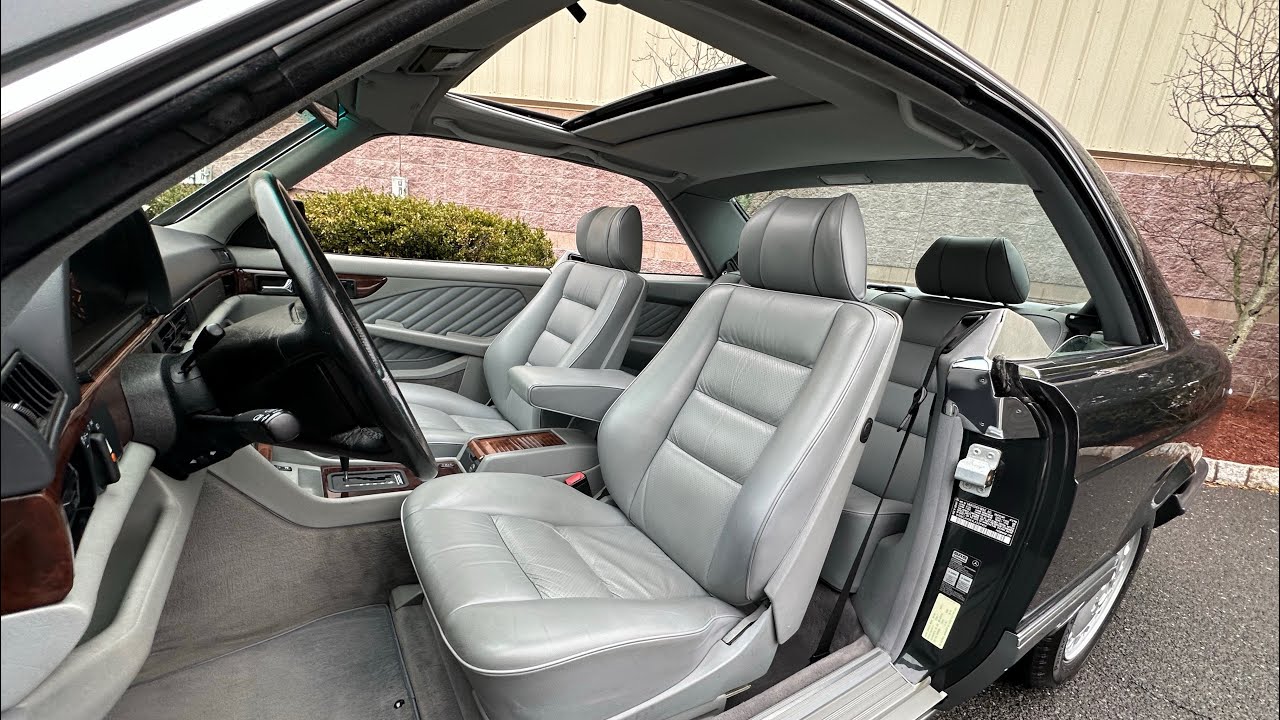 1990 Mercedes-Benz 560SEC with 42,895 miles Interior and engine bay 3/6/26