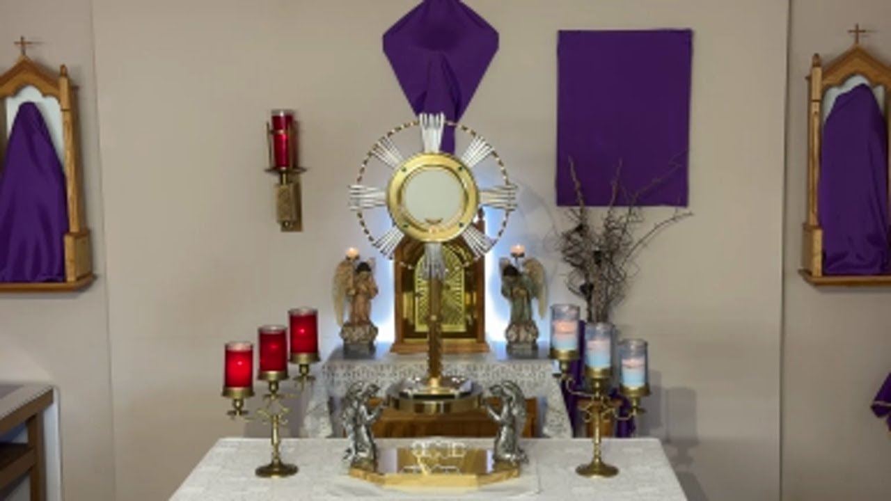 LIVE Eucharistic Adoration - Sisters of Divine Mercy