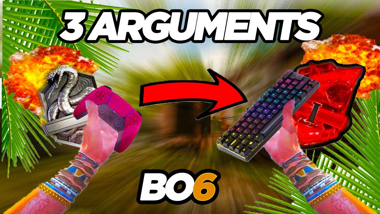 3 ARGUMENTS POUR TE CONVAINCRE DE PASSER CLAVIER SOURIS Sur BLACK OPS 6 !
