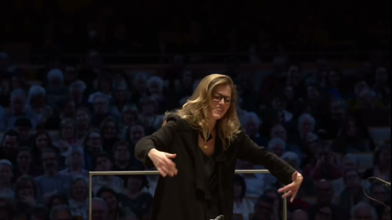 Barbara Hannigan conducts the Finale from Joseph Haydn, Symphony no.90 in C Major