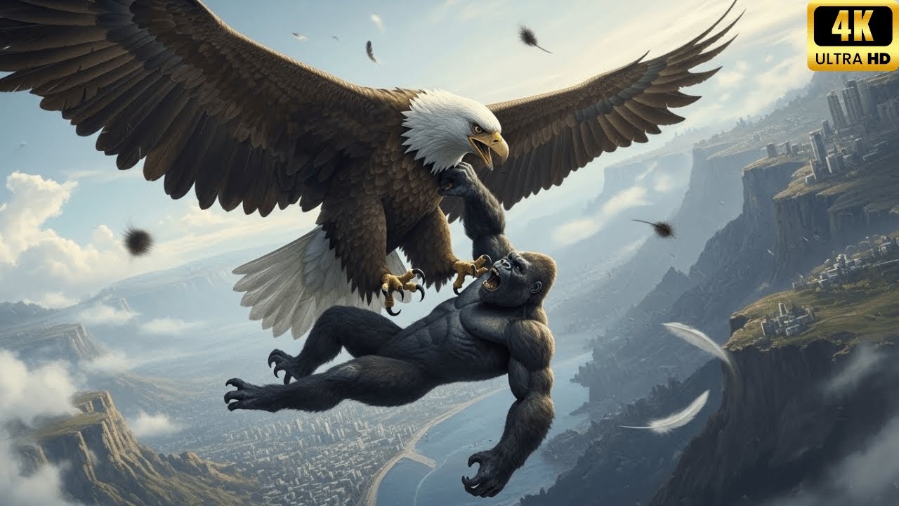 EPIC Clash! King Kong vs. Titan Eagle - Who Wins?