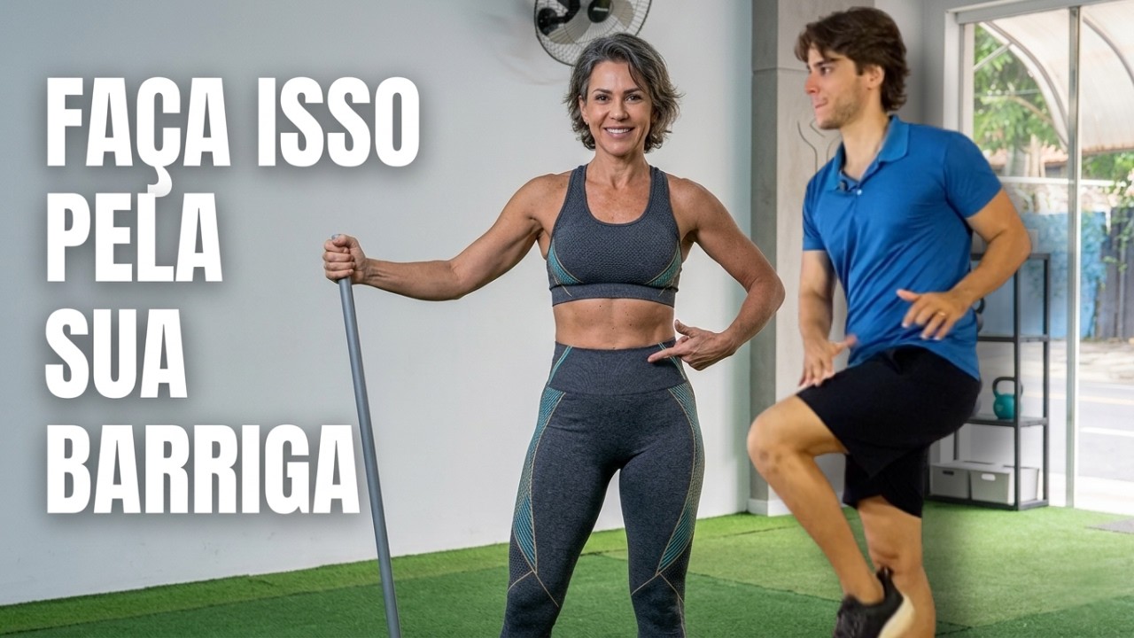 Seca Barriga em Casa 🔥 Treino para Queimar Gordura Abdominal 🔥 | Projeto Mulher vitoriosa Dia 1