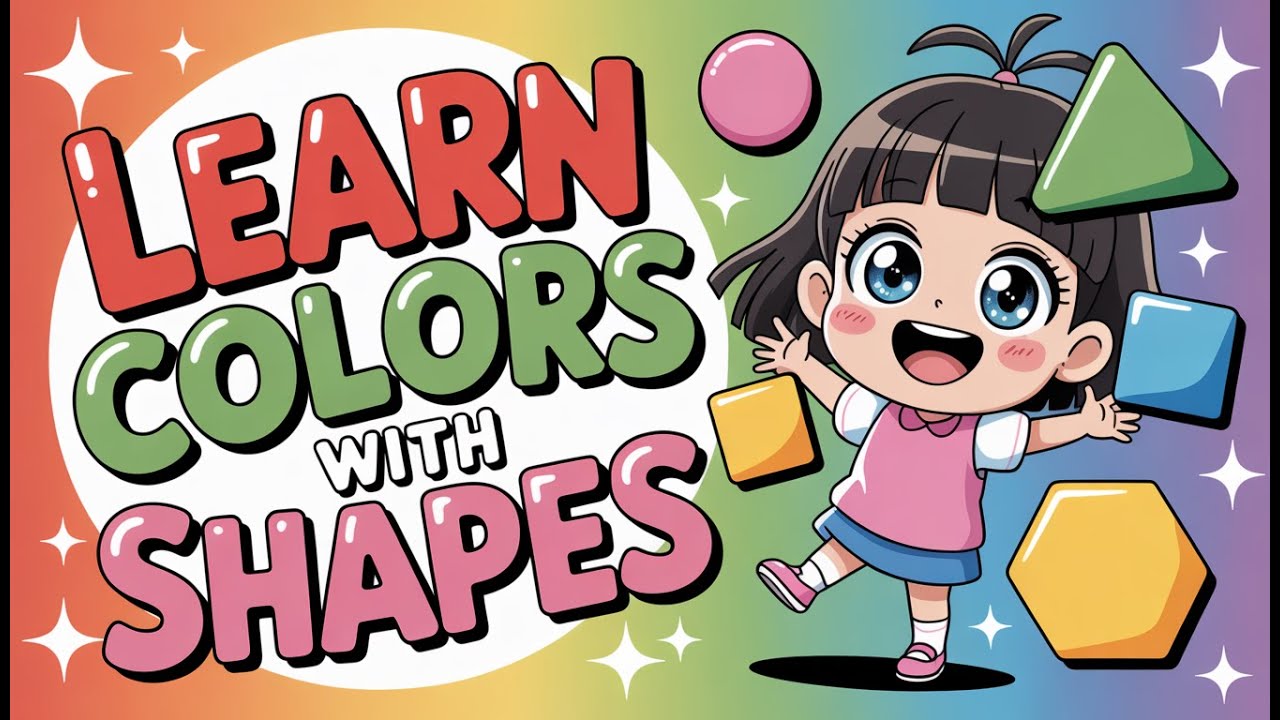 Learn Colors & Shapes 🌈🔺 | Fun Learning Compilation for Kids & Toddlers | Learn With Miss Melon