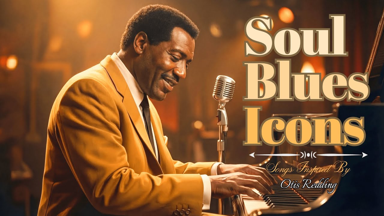 Soul Blues Icons | Songs inspired by Ray Charles and Otis Redding | Midnight Southern Soul Blues 🎙️