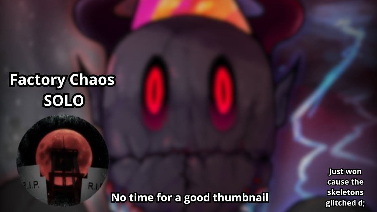 Residence Massacre Factory Chaos Solo