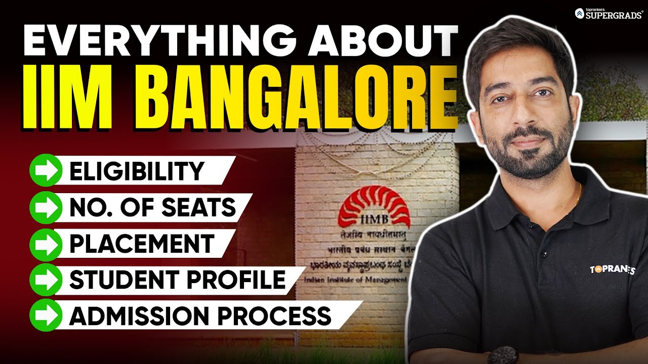 Everything About IIM Bangalore | Cutoff, Eligibility, Placements, Student profile, Admission Process