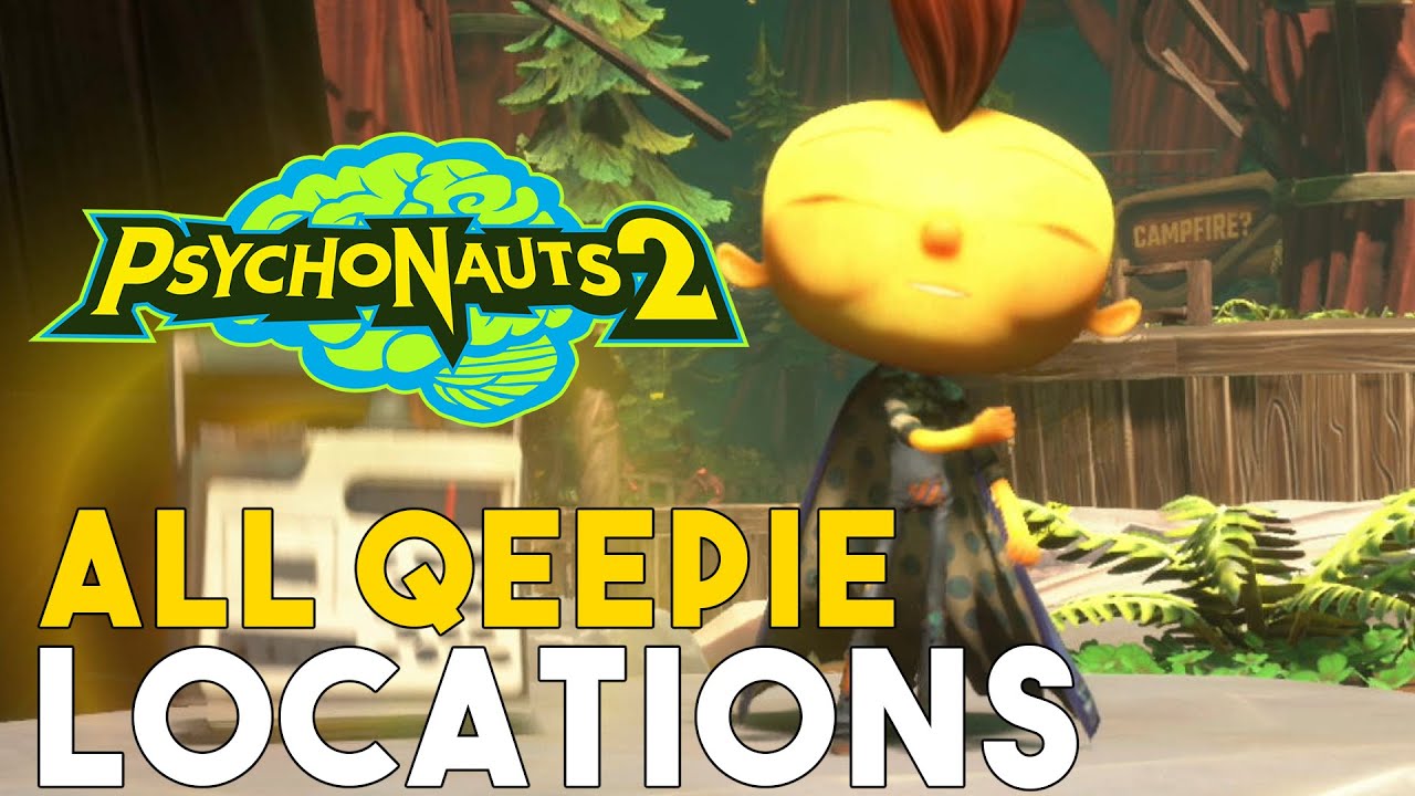 Psychonauts 2 All Queepie Locations (Search For Qeepie Side Quest Guide)