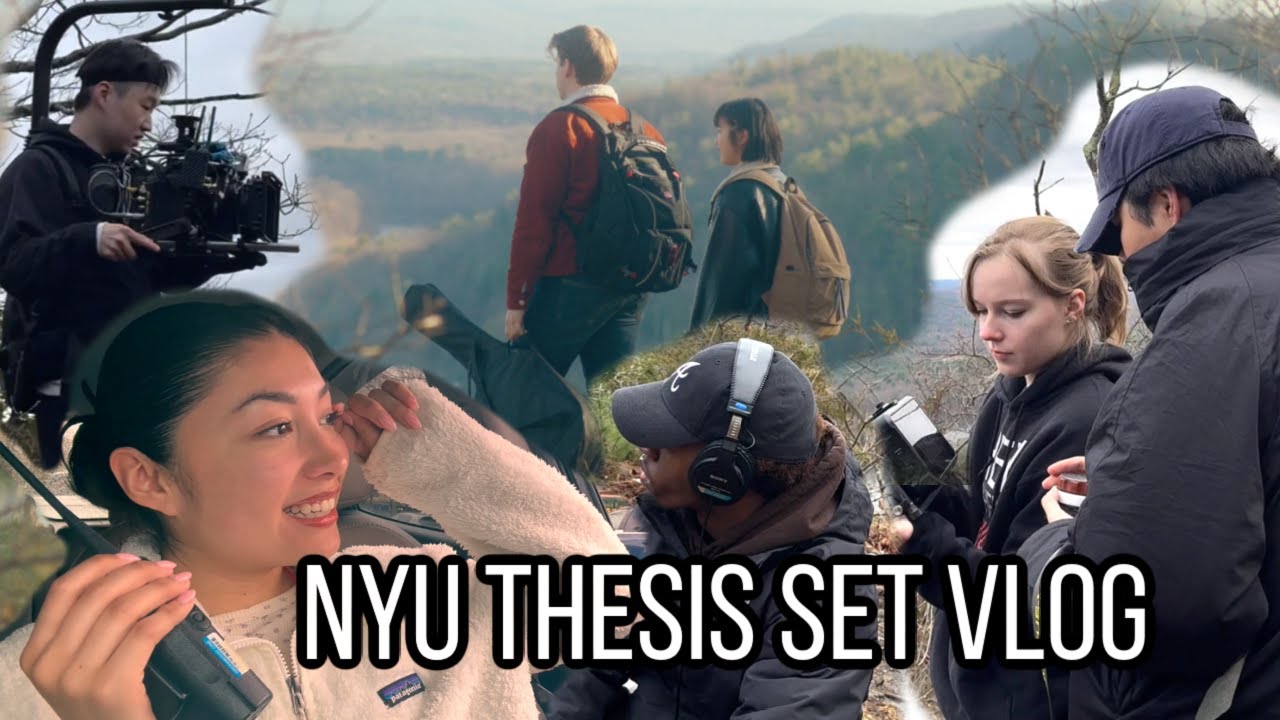 NYU Thesis Set Vlog | Line Producing + Stills from Film
