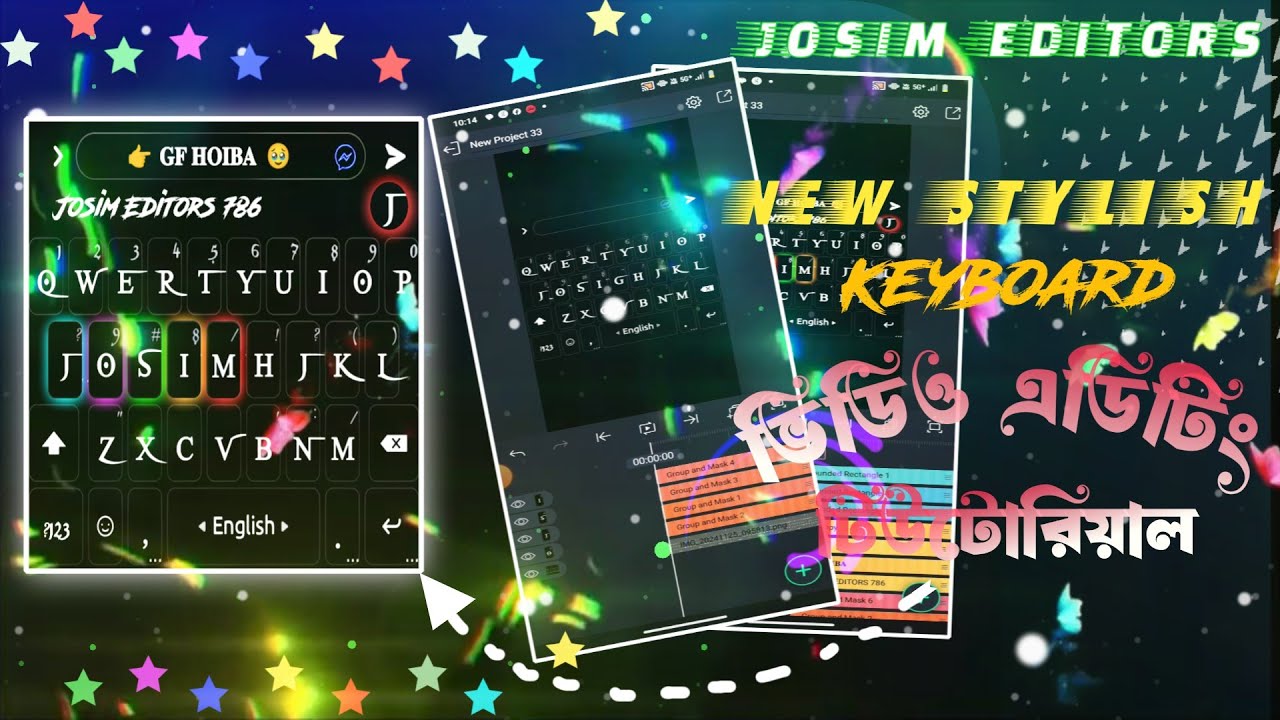How To Make A Stylish Keyboard || New Trending Stylish Keyboard Editing Video Tutorial 😅 ||