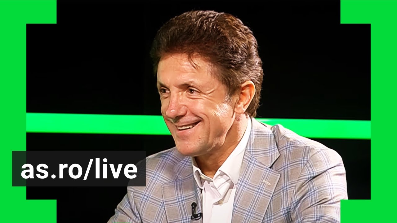 Gică Popescu la AS.ro LIVE, partea 1. Proiectul Super Prieteni cu Hagi, Figo, Puyol și Stoichkov