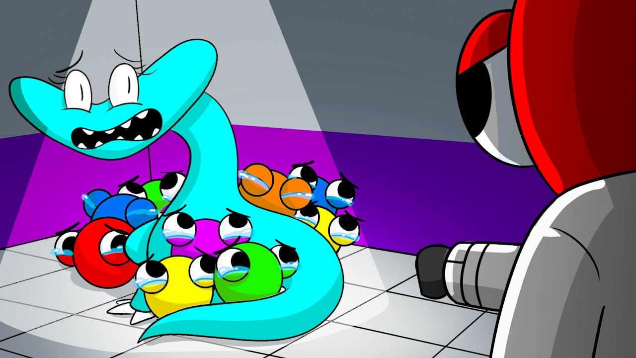 CYAN is NOT a MONSTER?! (Cartoon Animation)