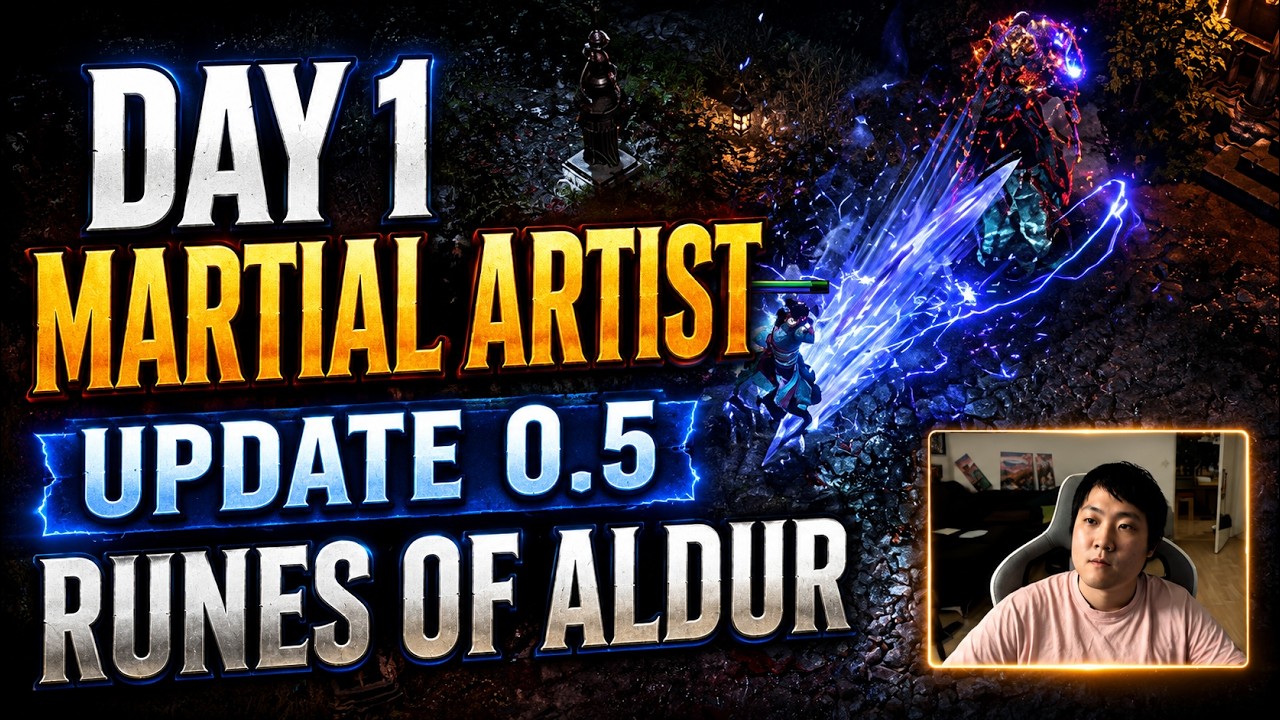 Level 90 - Day 1 Martial Artist Update | 0.5 Runes of Aldur