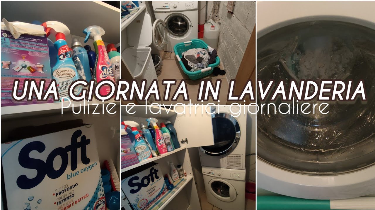 LAUNDRY DAY | Quante lavatrici faccio al giorno? Pulizie e riordino in lavanderia