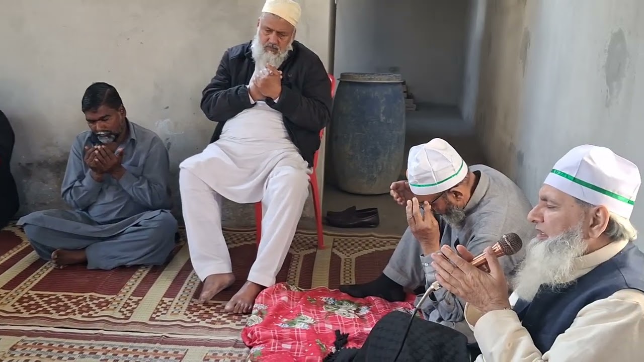 محفل ذکر و فکر فروری 2026 آستانہ عالیہ خیریہ رشیدیہ لکھنیکے 