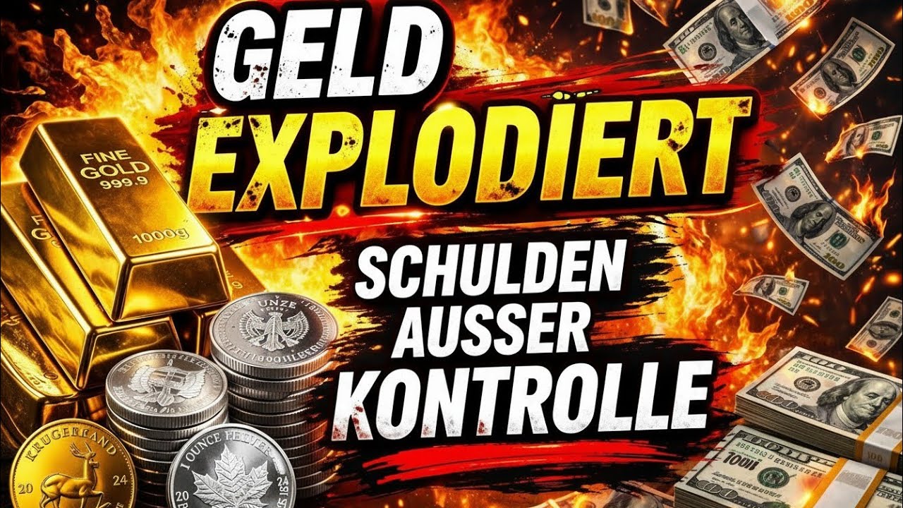 Gold und Silber vor dem Ausbruch: Geldmenge explodiert, Schulden au&szlig;er Kontrolle | Inflation kommt..