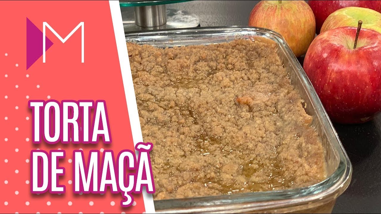 Torta de maçã cremosa - Mulheres (14/06/2019)