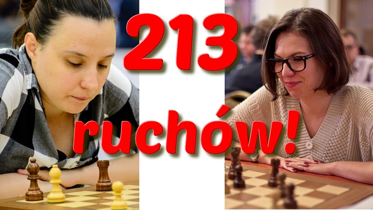 SZACHY 188# Najdłuższa partia w historii polskich szach&oacute;w. Jolanta Zawadzka - Aleksandra Lach 2011r.