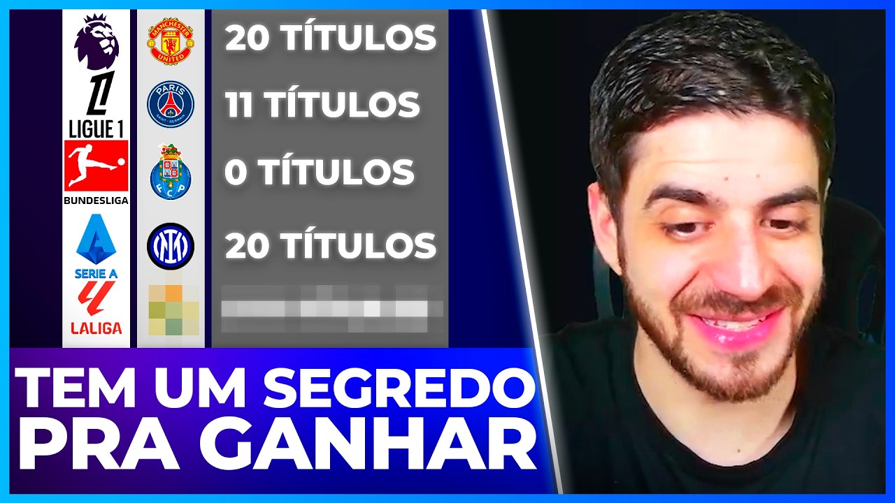 Somando clubes até dar *300 TÍTULOS* 🏆