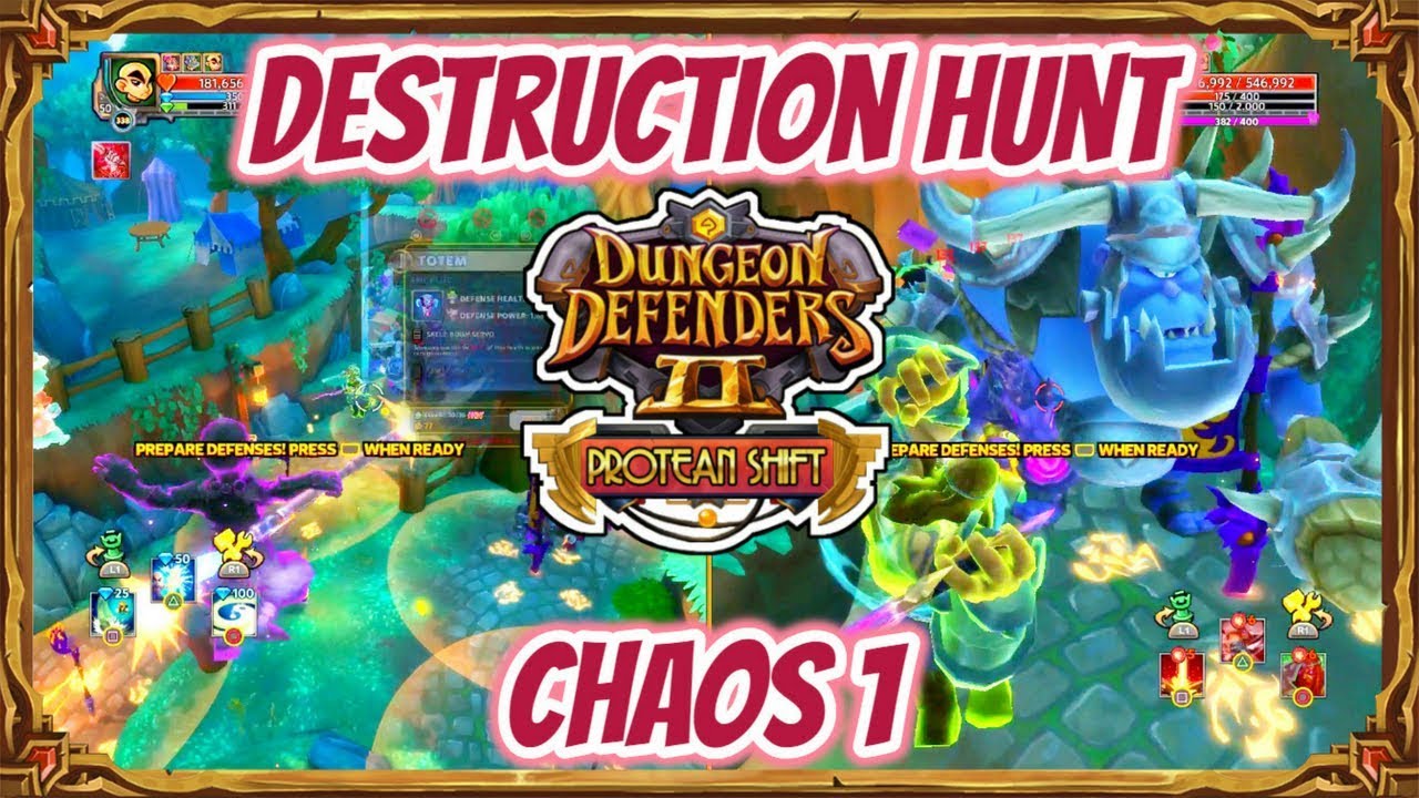 Dungeon Defenders 2 | Father And Son - Chaos 1 - Destruction Hunt
