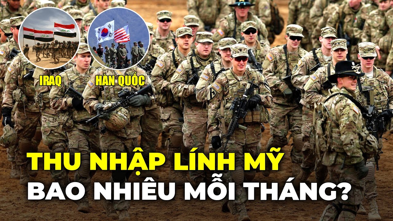 NĂM 2024 MỨC TĂNG LƯƠNG CAO NHẤT CỦA QUÂN ĐỘI MỸ HƠN 20 NĂM QUA | CHẾ ĐỘ VÀ PHÚC LỢI CỦA LÍNH MỸ?