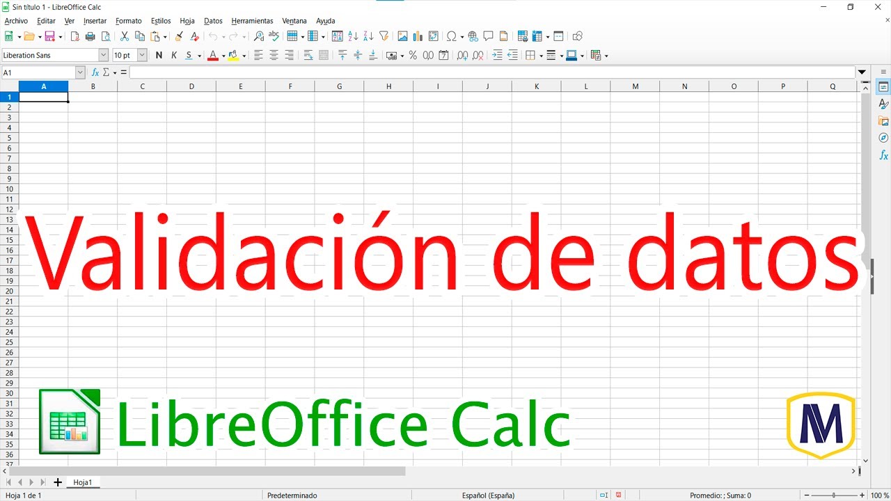 Validación de datos – LibreOffice Calc (curso en línea)