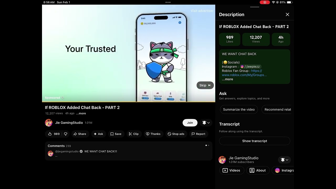 Oh come on YT Showed me Charlie Ad Again