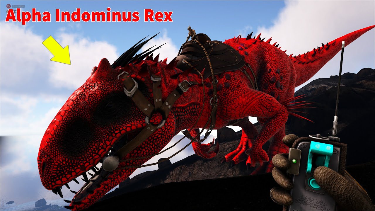 ARK: Ragnarok Mod #7 - Mình Đã Tame Được Alpha Indominus Rex, Quá Đã Luôn =))