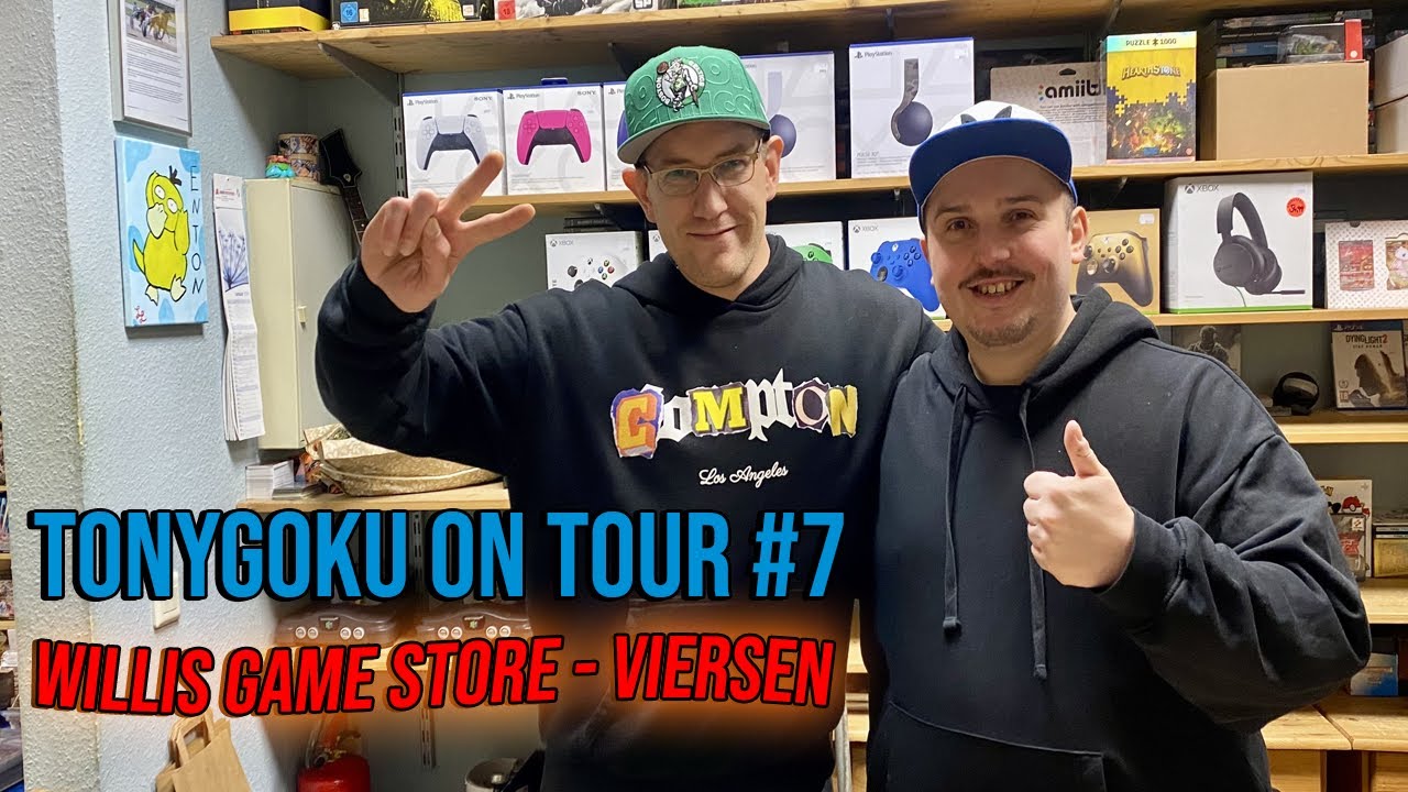 Willi's Game Store - Viersen 🤩🎮 // TONYGOKU ON TOUR #7