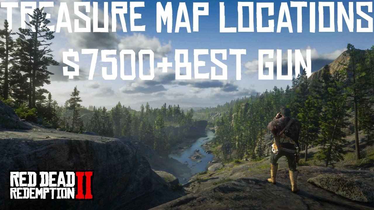 RDR2 - ALL Treasure Map Locations! Definitive Max 4K HDR PS5 Graphics Gameplay Guide