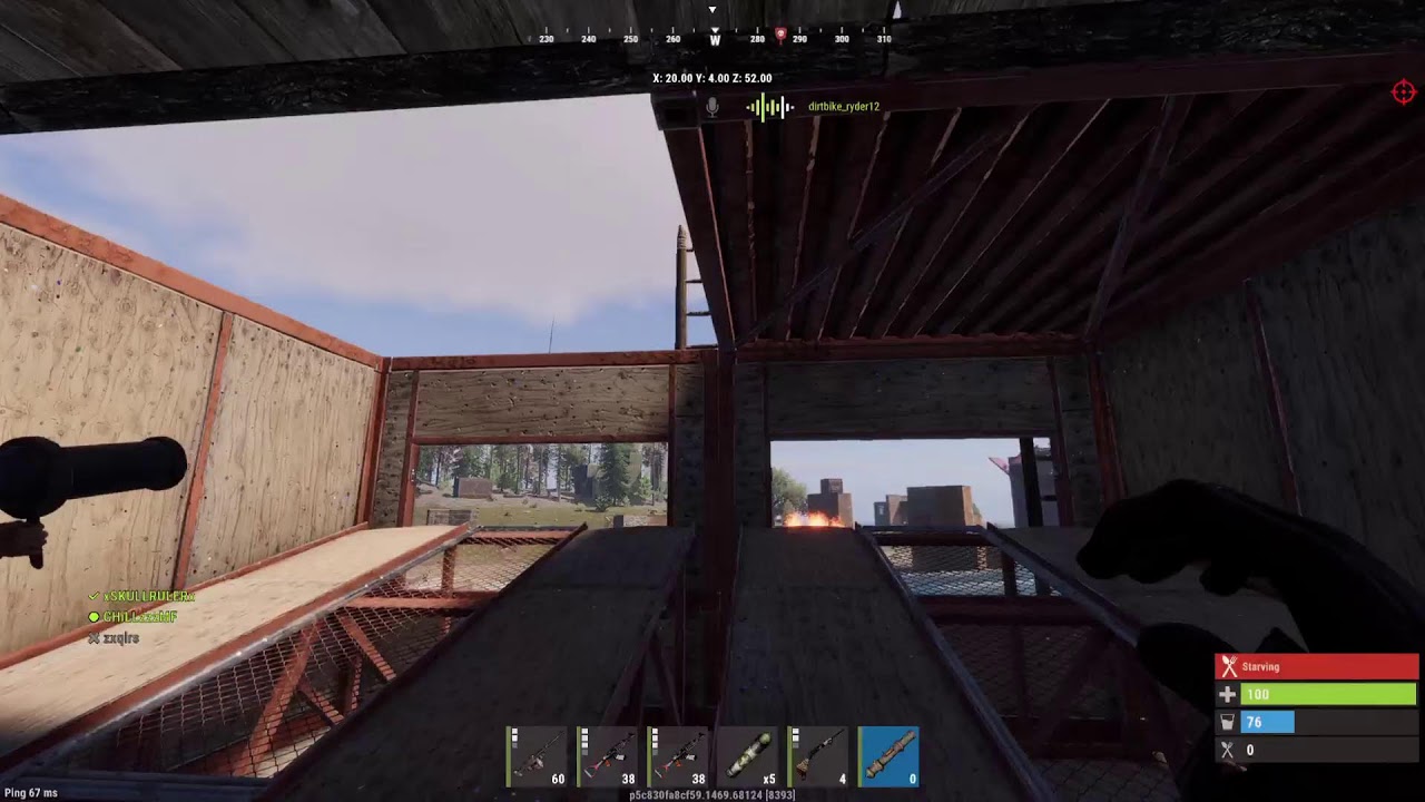 Rust with hank 1x1
