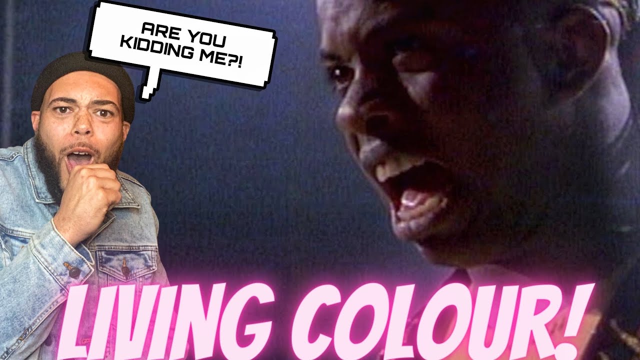 FIRST TIME HEARING LIVING COLOUR - CULT OF PERSONALITY | REACTION * I cannot believe this