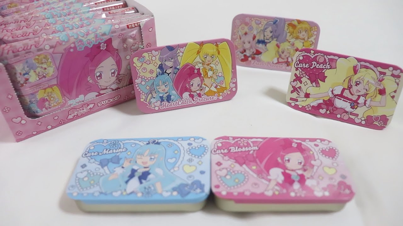 すらいどきゃんプリキュア フレッシュプリキュア&ハートキャッチプリキュアを1BOX開封！