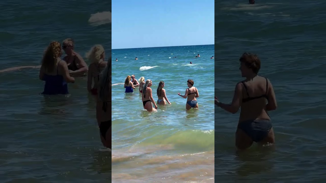 ⛱️Мечта об отдыхе: удивительные летние развлечения на пляже - море и волны⚓🌊 #пляж #море