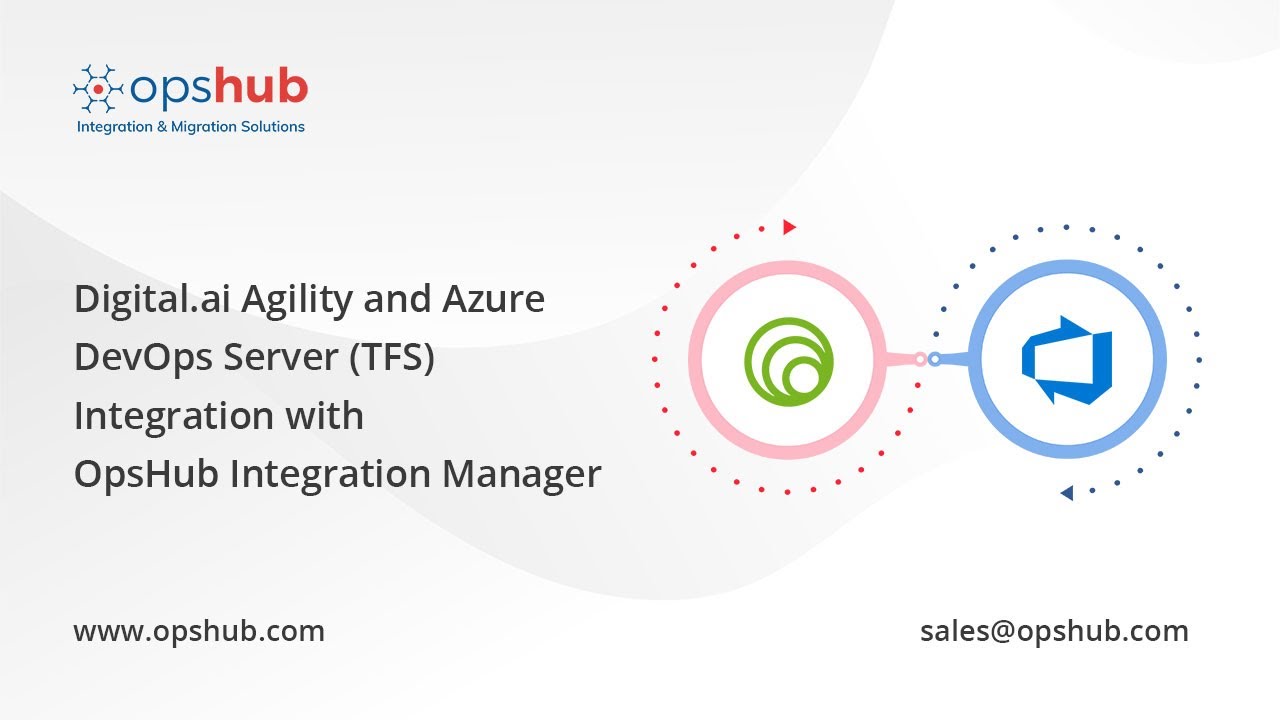 Digital.ai Agility and Azure DevOps Server (TFS) Integration Using OpsHub Integration Manager (OIM)