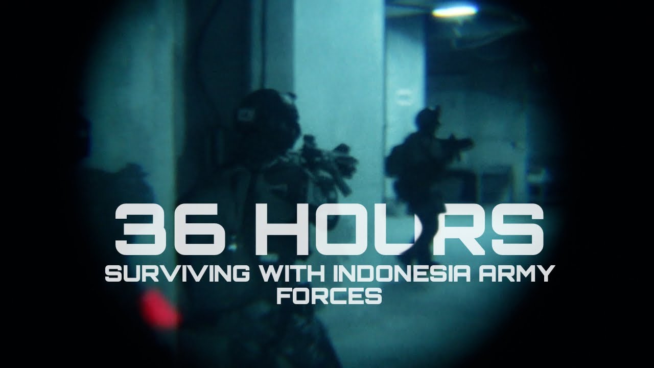 36 Hours Surviving Milsim with Indonesia Army Force [Airsoft Indonesia]