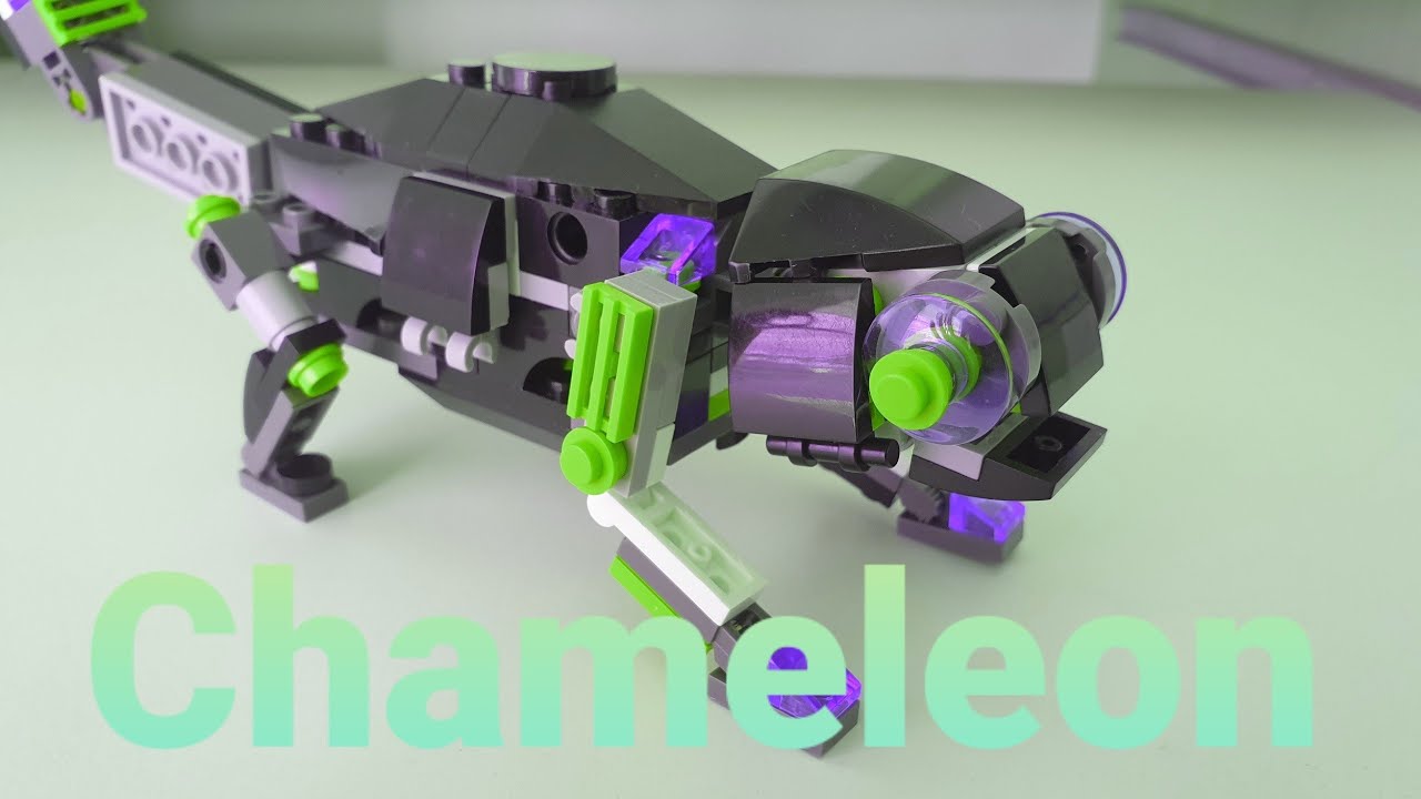 Unofficial LEGO - CHAMELEON - DECOOL - 3122 - 3 in 1 [How to Build Lego Chameleon - TUTORIAL]