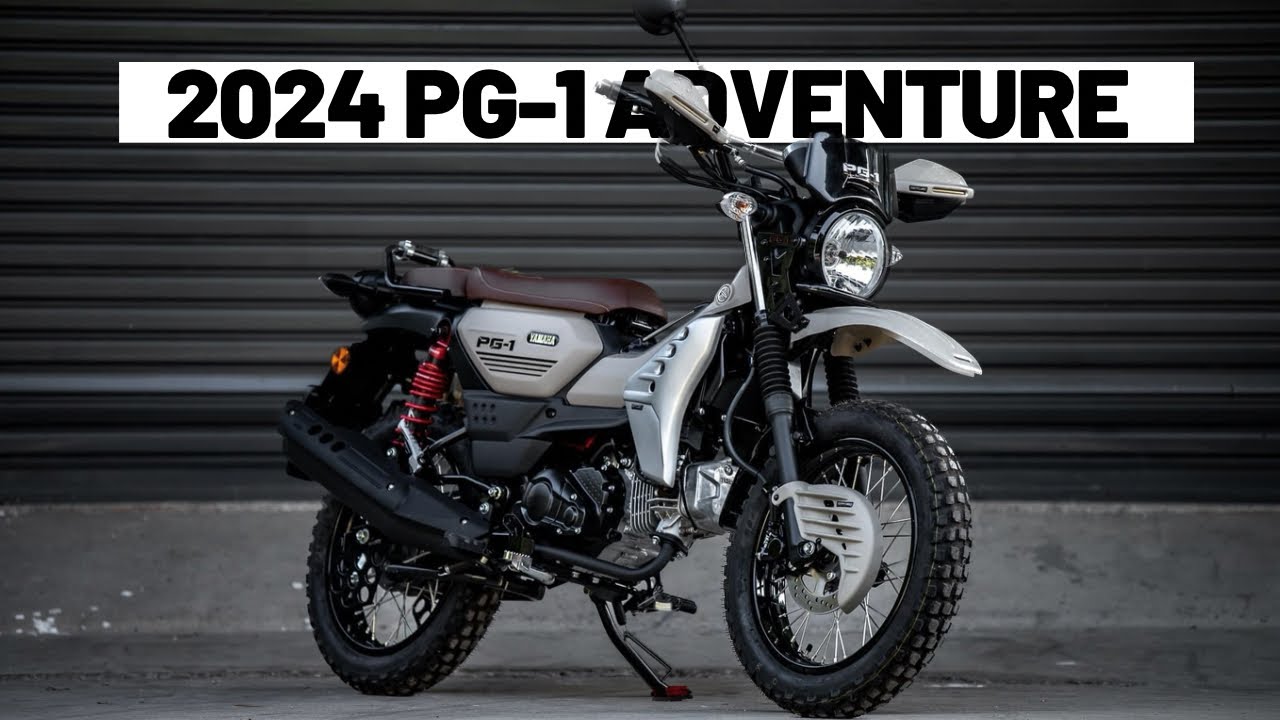 RIVAL HONDA CT-125!! 2024 YAMAHA PG-1 ADVENTURE KIT RELEASED