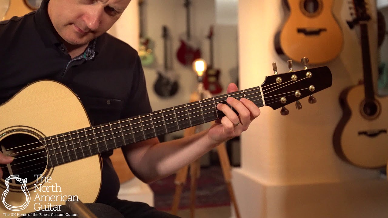 Traugott R Model Non Cutaway Acoustic Guitar Played By Stuart Ryan (Part Two)