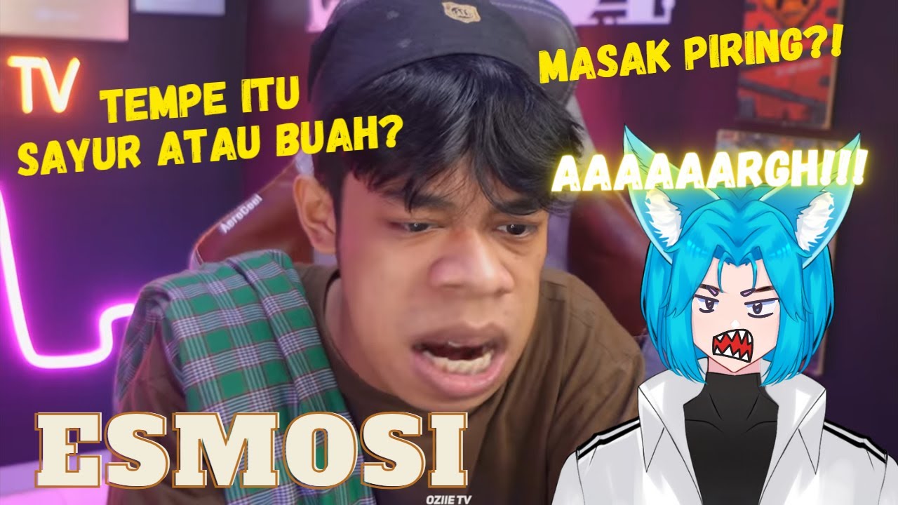 KALI INI AKU ESMOSI!!! Reaction OZIIE TV #ReactioAL (Vtuber Indonsia)