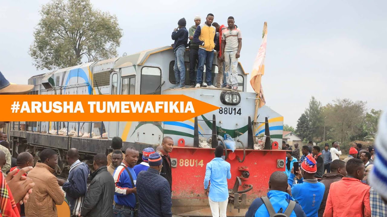 #JPM KIBOKO-TRENI YA KWANZA YA MAJARIBIO YA MIZIGO YAWASILI ARUSHA BAADA YA MIAKA 30,FURAHA YAIBUKA