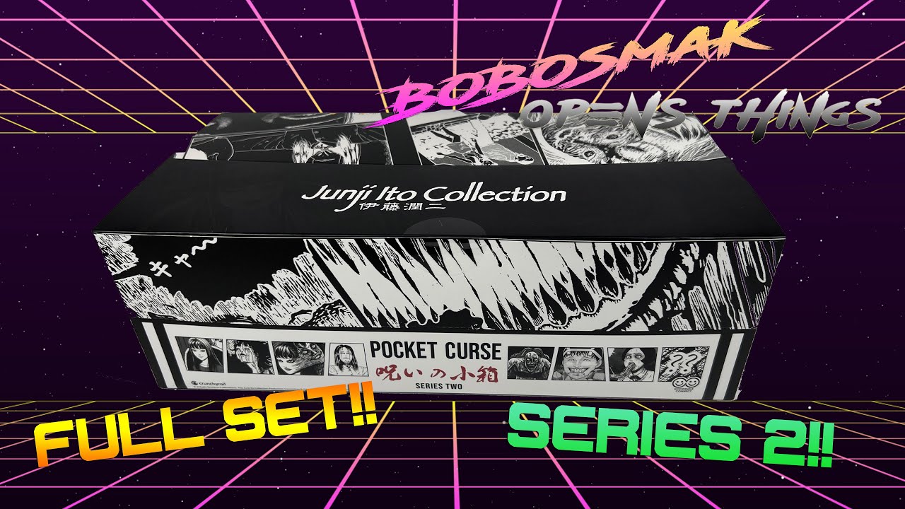 Spooky Unboxing: Junji Ito - Pocket Curse (Series 2) Blind Box CASE!
