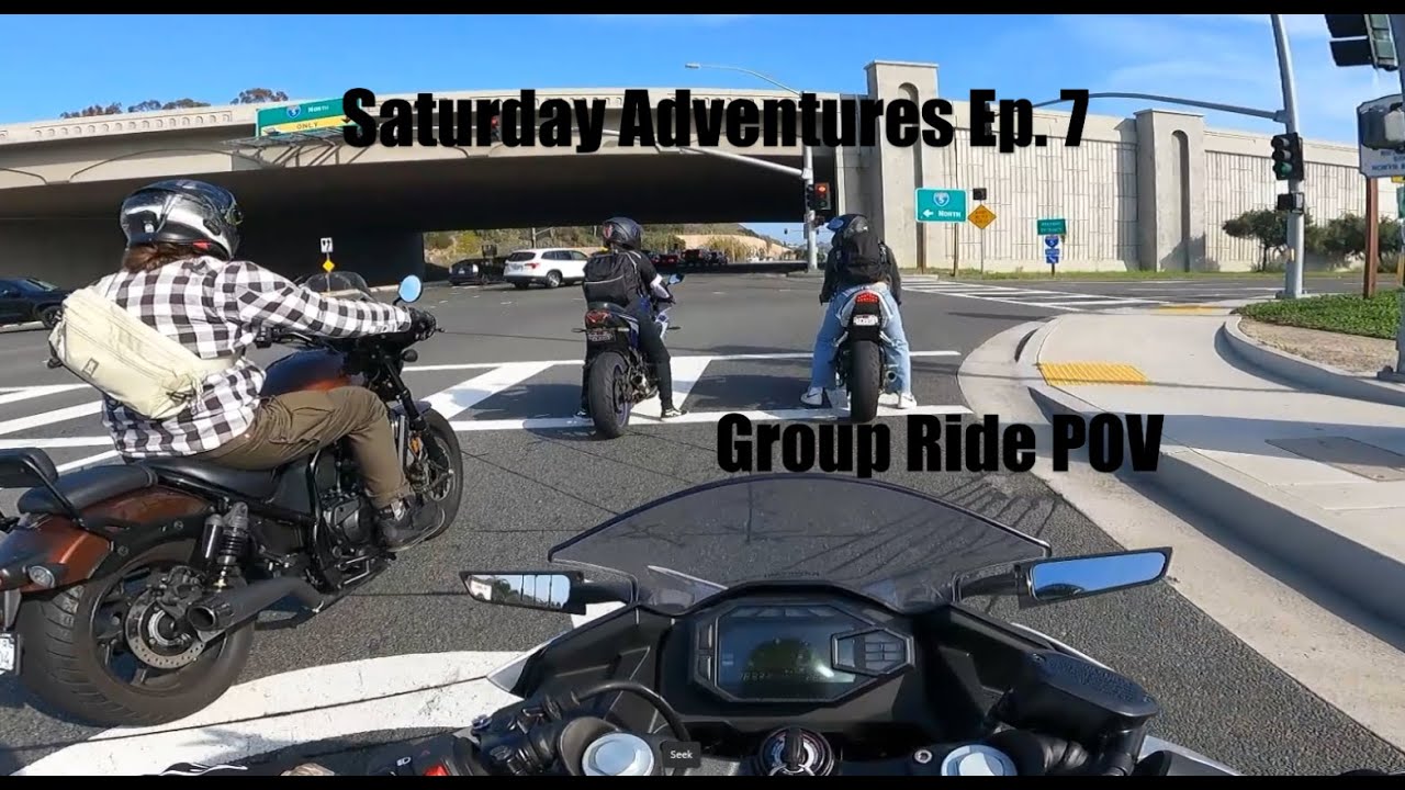 Ninja 500 Group Ride | GSX-R 600, Rebel 1100, R3 | Highway Ride & Lane Splitting