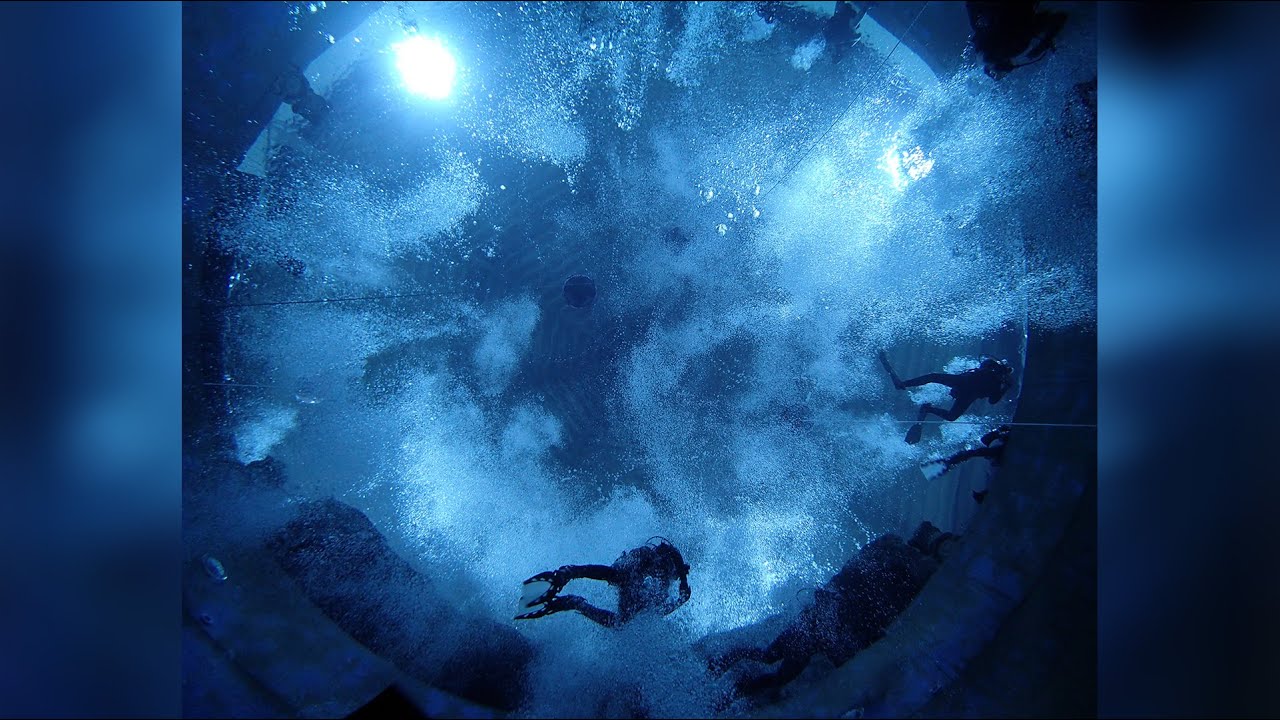 Indoor Diving in Siegburg and Rheinbach, Germany - october 2019