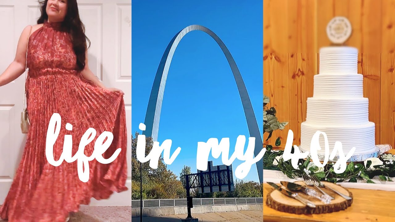 🍂🍁 Fall wedding in St. Louis, a week in my life | Life in My 40s | 2025 Vlog #startingover