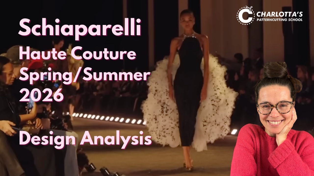 The Pattern Cutting Behind Schiaparelli SS26 Haute Couture